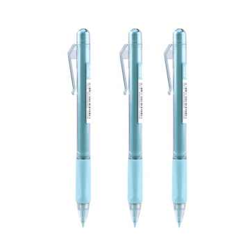 Andal Mechanical Pencil 0.5 mm Crystal azul lápiz mecánico lindo para la escritura de los estudiantes